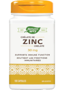Nature's Way Zinc Chelate 30mg - 100 Caps