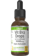 Naturopathic Labs B-12 Methylcobalamin Liquid 1000mcg (Berry Flavour) - 30ml