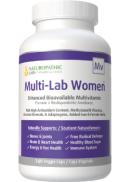 Naturopathic Labs Multi-Lab Women's Bioavailable Daily Vitamin - 240 V-Caps