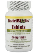 NutriBiotic Nutritbiotic Tablets Plus Grapefruit Seed Extract - 100 Tabs