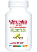 New Roots Active Folate (L-5-Methyltetrahydrofolate) - 60 V-Caps