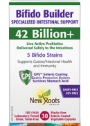 New Roots Bifido Builder Specialized Intestinal Support (42 Billion+) - 30 V-Caps