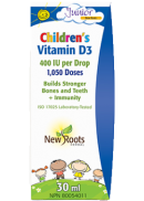 New Roots Children's Vitamin D3 400iu - 30ml