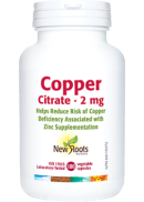 New Roots Copper Citrate 2mg - 100 V-Caps
