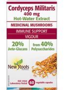 New Roots Cordyceps Militaris 400mg - 60 V-Caps