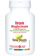 New Roots Iron Bisglycinate 35mg - 60 V-caps