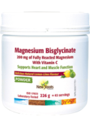 New Roots Magnesium Bisglycinate 200mg (Lemon-Lime) - 226g