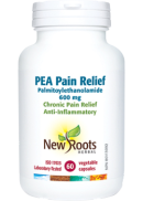 New Roots PEA Pain Relief Palmitoylethanolaminde 600mg - 60 V-Caps