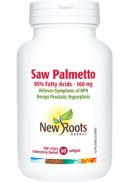 New Roots Saw Palmetto 160mg - 60 Softgels