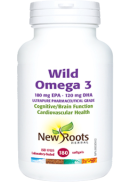 New Roots Wild Omega-3 EPA180 / DHA120 - 180 Softgels