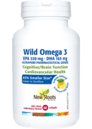 New Roots Wild Omega-3 EPA330 / DHA165 (Lemon Flavour) - 60 Softgels