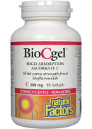 Natural Factors Bio C Gel (Enhanced Vit. C) 500mg - 90 Softgels
