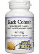 Natural Factors Black Cohosh 40mg - 90 Caps