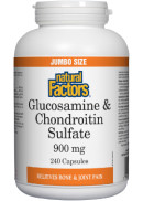 Natural Factors Glucosamine & Chondroitin 900mg - 240 Caps