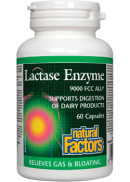 Natural Factors Lactase Enzyme - 60 Caps