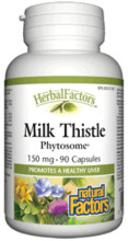 Natural Factors Milk Thistle Phytosome 150mg - 90 V-Caps