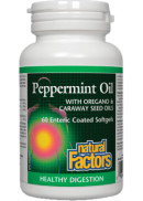 Natural Factors Peppermint Oil Complex - 60 Softgels