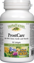 Natural Factors Prostcare For Men - 90 Softgels