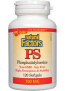 Natural Factors PS (Phosphatidylserine) 100mg - 120 Softgels