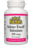 Natural Factors Seleno Excell Selenium - 90 Caps