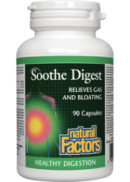 Natural Factors Soothe Digest - 90 Caps