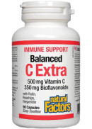 Natural Factors Balanced C Extra - 90 Caps