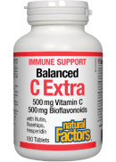 Natural Factors Balanced C Extra 500mg - 180 Tabs