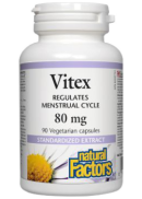 Natural Factors Vitex 80mg - 90 Caps