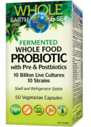 Natural Factors Whole Earth & Sea Fermented Whole Food Probiotic - 60 V-Caps