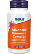 Now Advanced Gamma E Complex - 60 Softgels