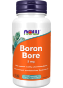 Now Boron (Glycinate) 3mg - 100 V-Caps