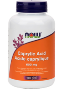 Now Caprylic Acid 600mg - 100 Softgels