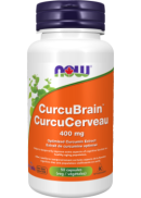 Now CurcuBrain 400mg - 50 V-Caps