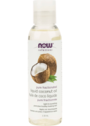 Now Pure Fractionated Liquid Coconut Oil - 118ml