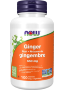 Now Ginger Root 550mg - 100 V-Caps
