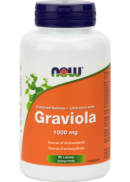 Now Graviola Double Strength 1000mg - 90 Tabs