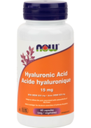 Now Hyaluronic Acid 15mg & MSM - 60 V-Caps