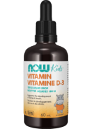 Now Kids Vitamin D-3 Drops 100iu - 60ml