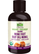 Now Monk Fruit Liquid Sweetener (Organic, Caramel) - 53ml