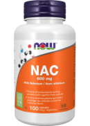 Now NAC 600mg - 100 V-Caps