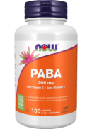 Now PABA 500mg - 100 V-Caps