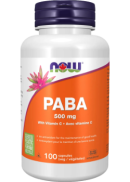 Now PABA 500mg - 100 V-Caps