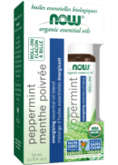 Now Essential Oils Peppermint Essential Oil Roll-On (Organic) - 10ml