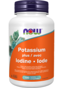 Now Potassium + Iodine 225mcg - 180 Tabs