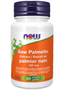 Now Saw Palmetto 160mg - 60 Softgels
