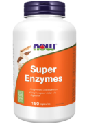 Now Super Enzymes - 180 Caps