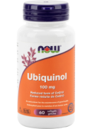 Now Ubiquinol 100mg - 60 Softgels