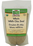 Now Whole White Chia Seed (Organic) - 400g
