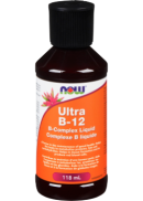 Now Ultra B-12 + Bcomplex Liquid - 118ml