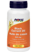 Now Black Currant Oil 500mg - 100 Softgels
